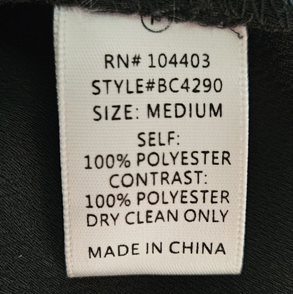 J.O.A. Los Angeles-Bloomingdale NWT Black & White Floral Strapless Dress-Size M - Picture 10 of 10